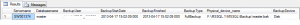 Backup Information